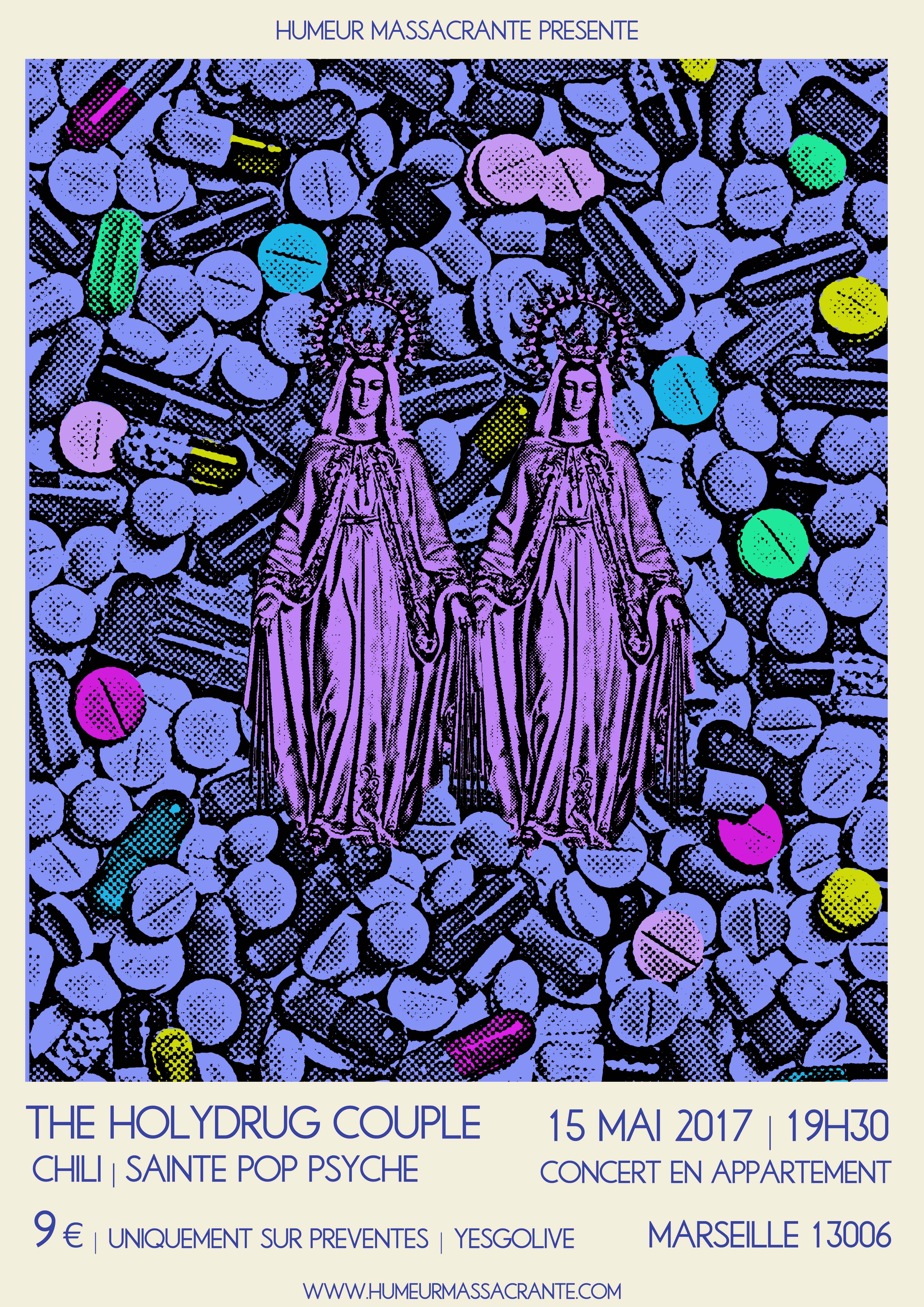 The Holydrug Couple / COMPLET / 15 mai 2017