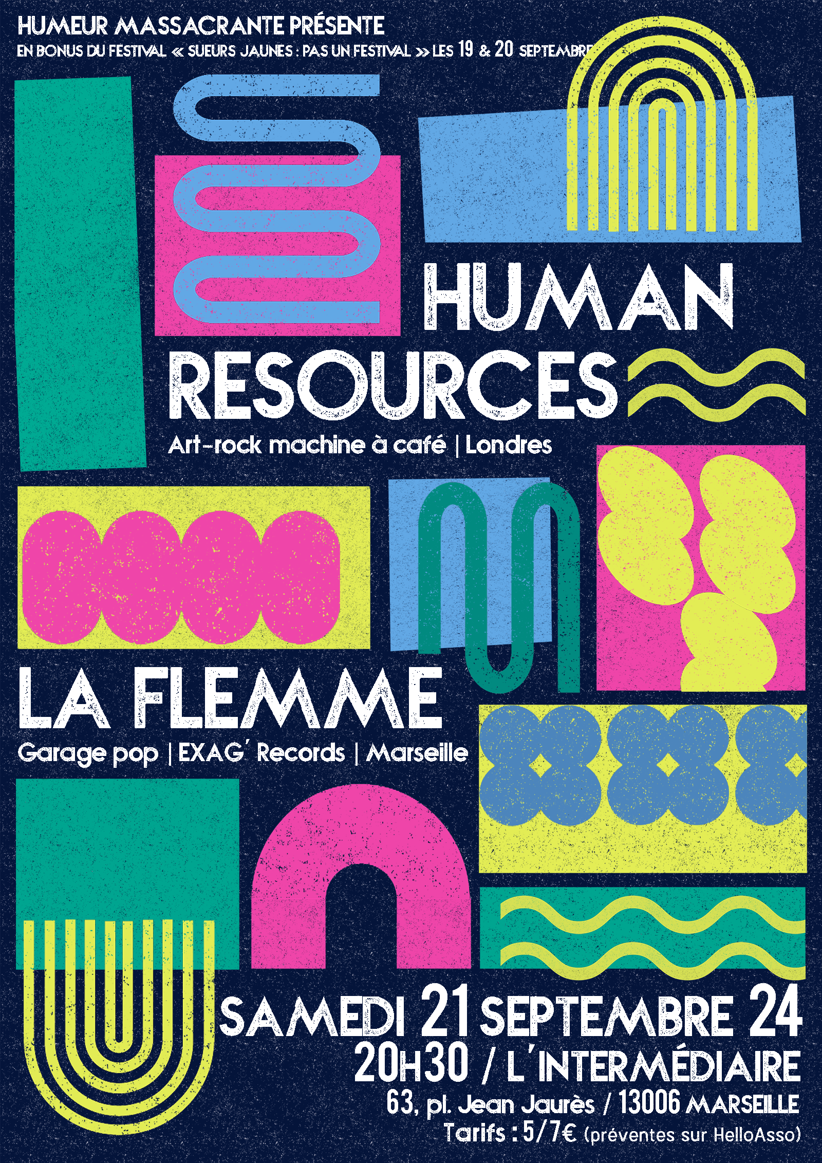Human Resources + La Flemme – 20 septembre 2024 / COMPLET
