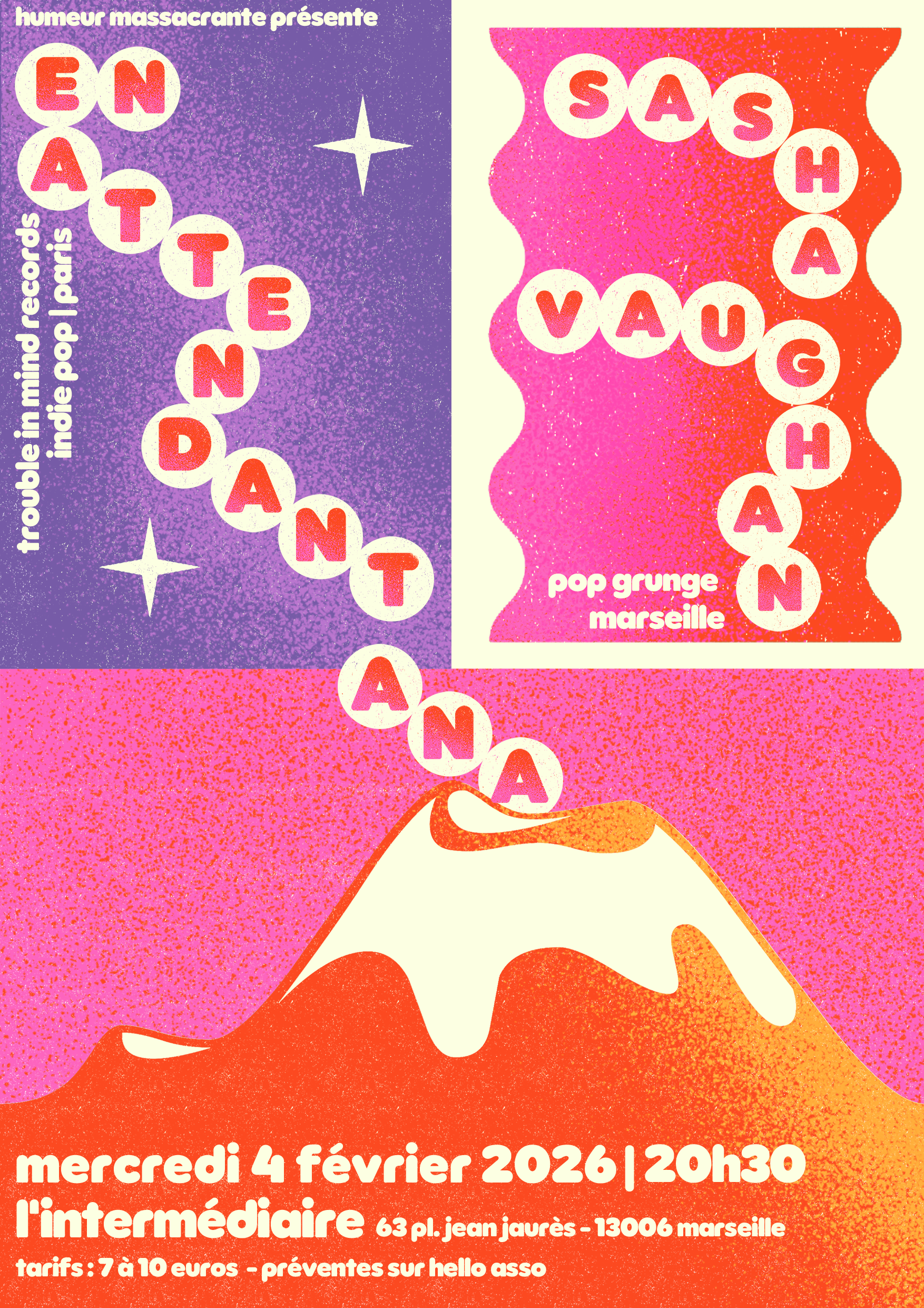 En Attendant Ana + Sasha Vaughan – 4 février 2026