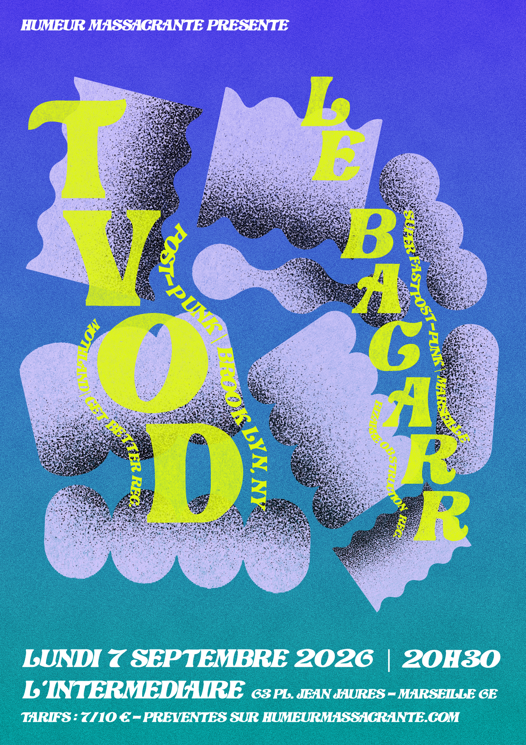 TVOD + Le Bagarr – 7 septembre 2026